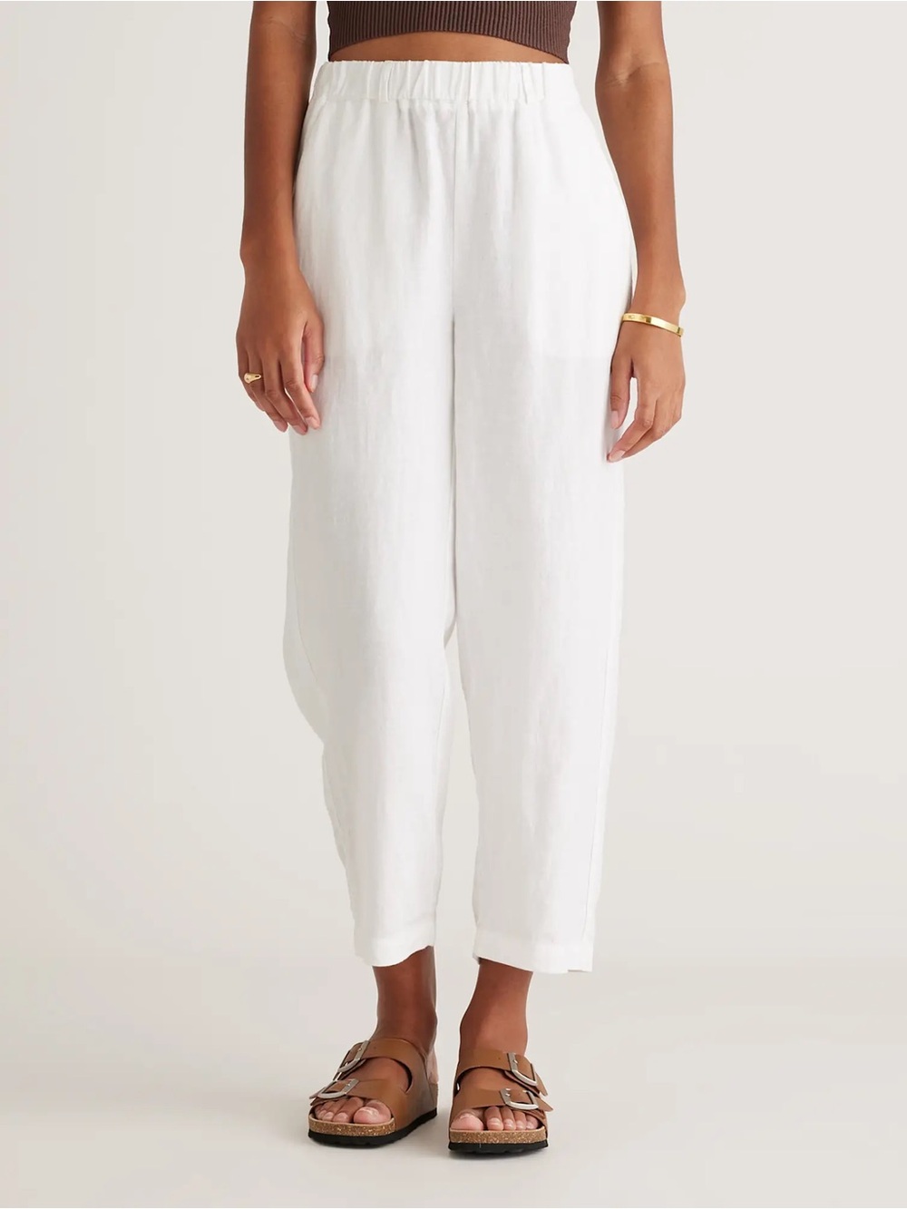 100% European Linen Pants - Picture 3 of 5